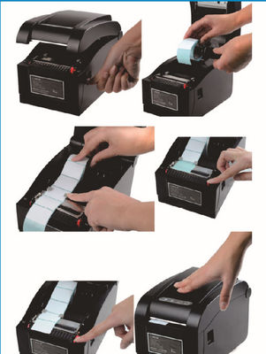 76mm Print Width 152mm/S handheld Label Barcode Printer 2.5 Inch Auto Detection